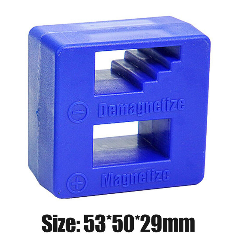 2 In 1 Fast Magnetizer Demagnetizer Tool for Screwdriver Tweezers (Blue)