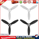 4pcs Propellers Quick Release Prop Blade for Parrot Bebop 2 (Black+White) Newly