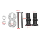 Tools Replacement Universal Toilet Seat Hinges Bathroom Nut Bolts Fixing Screws