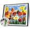 50x40cm Oil Paint By Numbers Beautiful Flower Frameless Picture Kits Home Decor