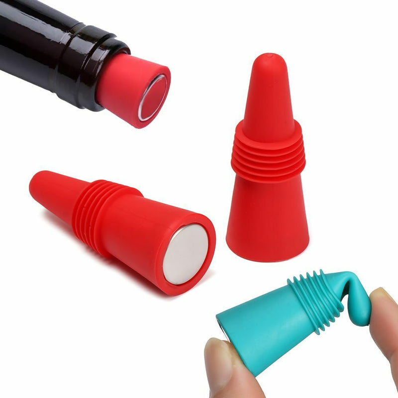 Wine Outlet Cap Wine Stopper Bottle Cover Wine Bottle Stopper Sealer Plug