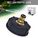 Garden Irrigation Valve 4/6" Male to Female Thread Hose Extend Bucket IBC F6Q0