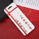 Stocking Snowflakes Drop Dangle Christmas Earrings Set Ear Studs Ear Pendants