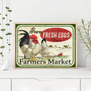 11CT 3 Strand Printed Full Embroidery Chicken Needlework DIY Cross Stitch K