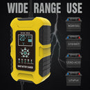 Automatic Charging 7 Stage Digital Display Smart Car Motorcycle Battery Chargers