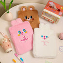11 inch 10.5 inch 10.2 inch Bear Tablet Bag Cute Plush Laptop Case (Pink) Newly