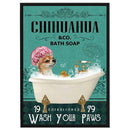 11CT Full Embroidery Kit DIY Bathing Puppy Printed Cross Stitch Needlework Craft