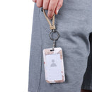 Cute Bear Bank Card Holder Bus Card Case Identity Badge Cover ID Credit Holder