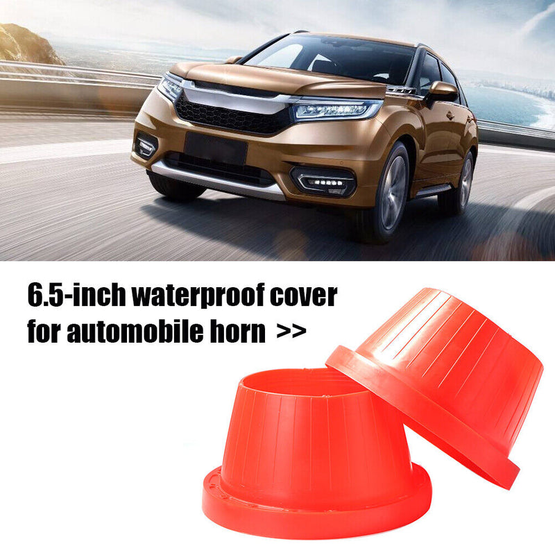 1 Pair 6.5 inch Car Door Audio Speaker Protection Pad Waterproof Cover