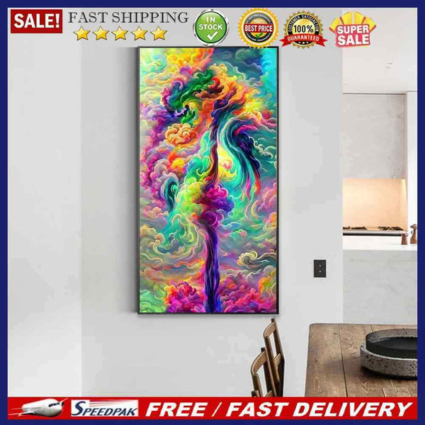Colorful Auspicious Clouds 5D DIY Diamond Painting Kits Full Square Drill Decor