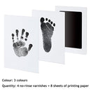 Baby Inkless Hand Foot Ink Pad Clean Touch Paw Print Stamp Gift for Newborn