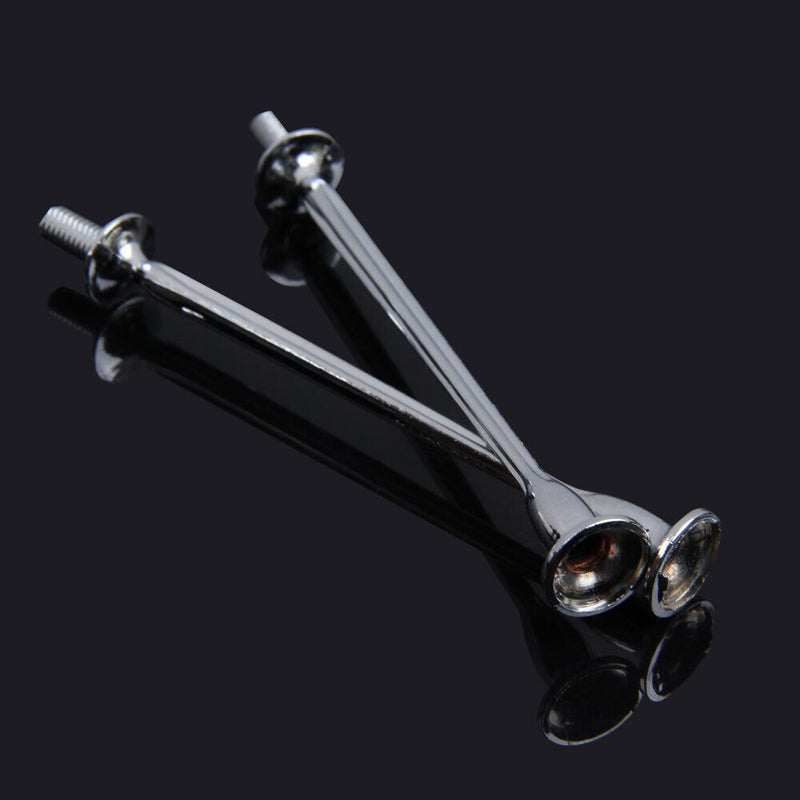 Set of 3 Tiers Cake Plate Stand Handle Fitting Party Crown Rod DIY Newly
