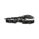 SATA Power Cable PC Cooling Fan Splitter Hub Converter (SATA to 3x4Pin)