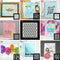 DIY Drawing Paper Cards Making Embossing Template Layering Stencil Scrapbooking