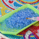 15g/Bag DIY Luminous Round Rhinestones Kit for Diamond Painting (Dark Blue)