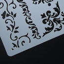 Hollow Ruler Theme Template DIY Photo Album Drawing Tool Lace Edge