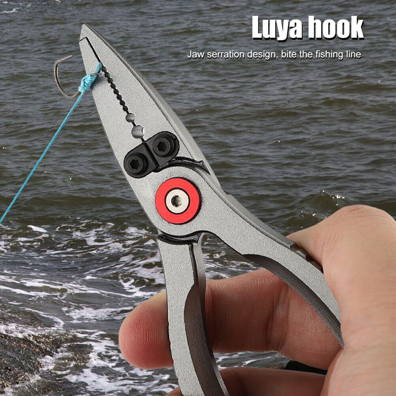 #A Mini Fishing Pliers Aluminum Alloy Hook Remover Accessories for Fisherman A
