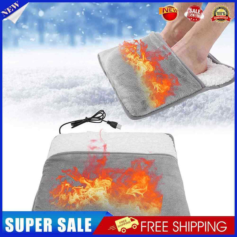 #A Feet Heater Cushion USB Rechargeable Power Saving for Household Bedroom Sleep