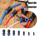 20pcs/Quick Pneumatic Straight Union Push 6mm-OD Tube To Connect Air Fitting