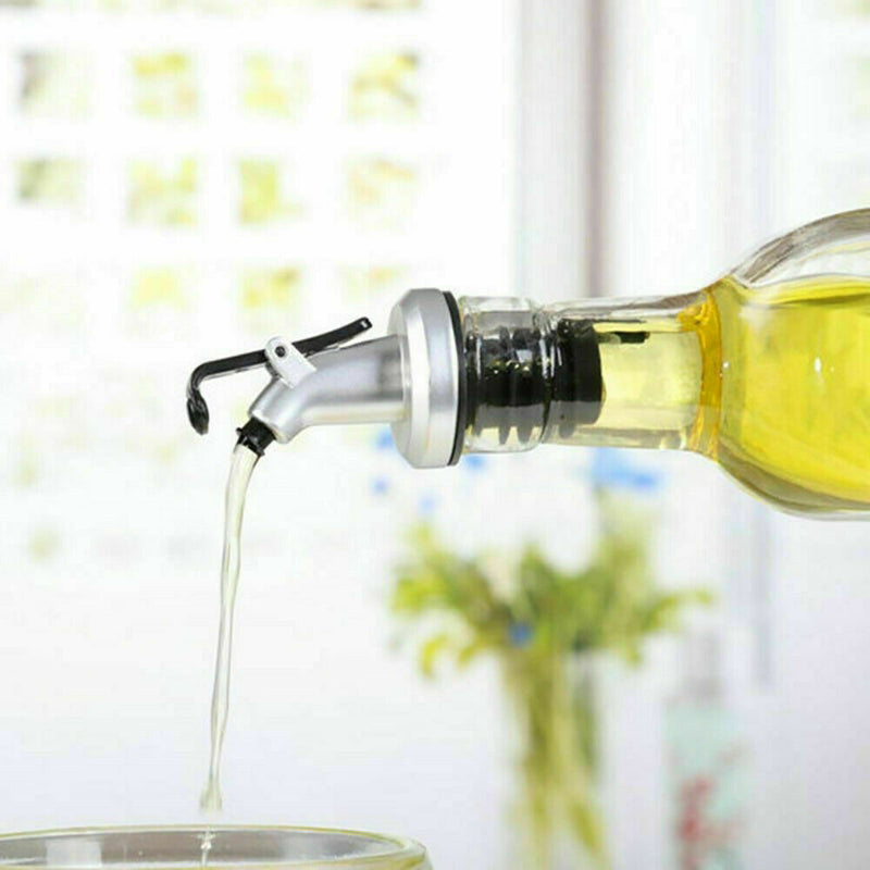 Oil Sprayer Liquor Dispenser Wine Pourers Flip Top L1Q9 For Kitchen/Bar W7A6