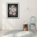Diamond Painting 5D DIY Flowers Full Round Drill Rhinestone