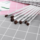 7pcs Soft Hair Wood Handle Eyeshadow Brush Cosmetics Makeup Brushes Set (E)