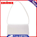 Fashion Women Casual Stone Pattern Solid Color Small Purse Shoulder Underarm Bag
