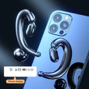 Bone Conduction Headphones Painless Wearing No Ear Plug Headset with Microphone