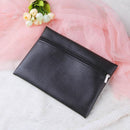 affeco makeup brush storage bag zipper waterproof PVC cosmetics