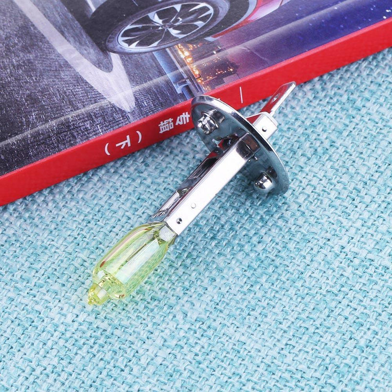 1pc H1 12V 55W 3000K Yellow Quartz Glass Car Xenon Head Lamp Halogen Bulb
