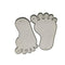 Baby Footprint Metal Cutting Dies Stencil Scrapbooking Album Embossing J6D9 Q0Y2