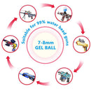 Ball Blaster Bullets Gun Water Balls Accessories Children Kids Outdoor Team