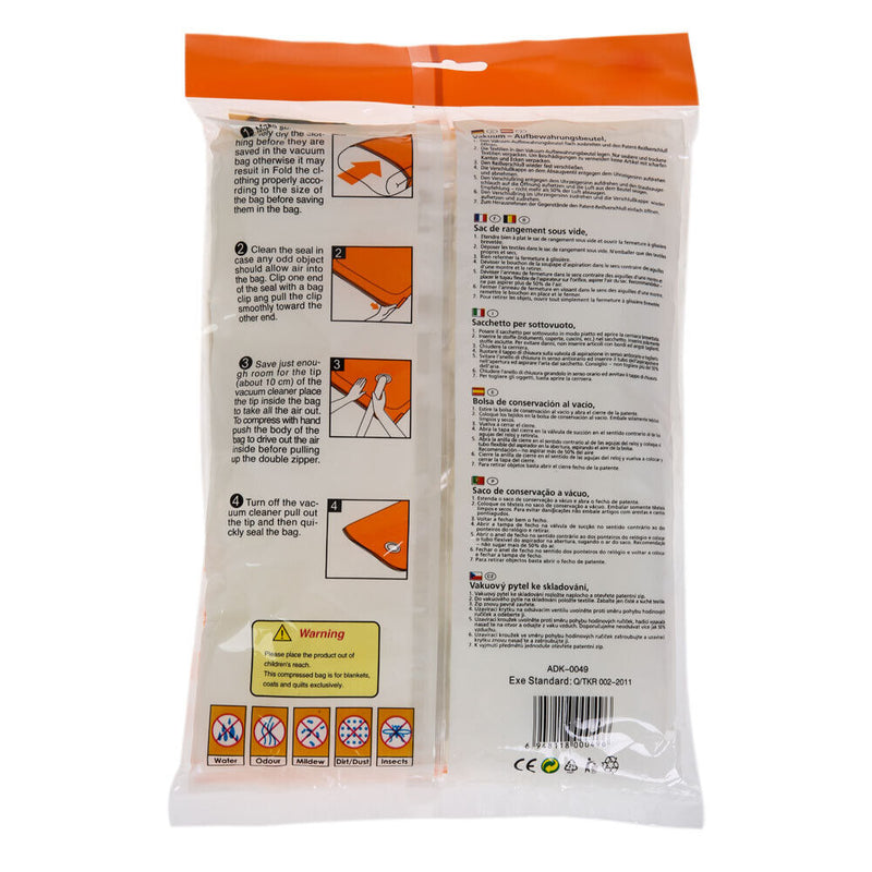 Space Saver Saving Storage Vacuum Seal Organizer Package Bag 110X80CM