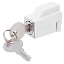 Aluminum Alloy Children Safety Sliding Window Restrictor Lock with 2 Keys