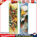 2pcs Animal 2-Strand 14CT Counted Cross Stitch Bookmarks (Eagle-XJL027) Newly