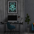 Diamond Painting Part Special-Shaped Drill Tiger Luminous Rhinestone Modern Art