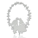 Flower Leaf Key Lock Embossing Cutting Dies Card Album Metal Stencil DIY Decor