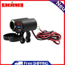 CS-313G1 Universal Motorcycle USB Charger Cigarette Lighter Socket with Switch