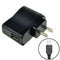 2 Pin Plug Power Adapter Charger For AC 110V-240V to Q5L8 5V 500mA-USB-Xmas Q8S9