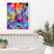 Abstract Wine Bottle Colouring Oil Canvas DIY Hand Painted Paint By Numbers