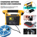 Foldable COB LED Rechargeable Work Light Outdoor Camping Portable Floodligh B6B0