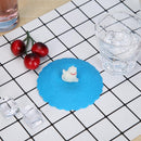Silicone Heat-resistant Dust-proof Cup Lids Bowl Cover Food Wrap Lid (Cat)
