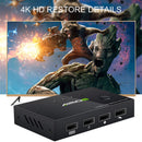 AIMOS AM-UK404 USB 2.0 Switch 4 in 4 Out KVM Switch 4 Port PC Sharing Device