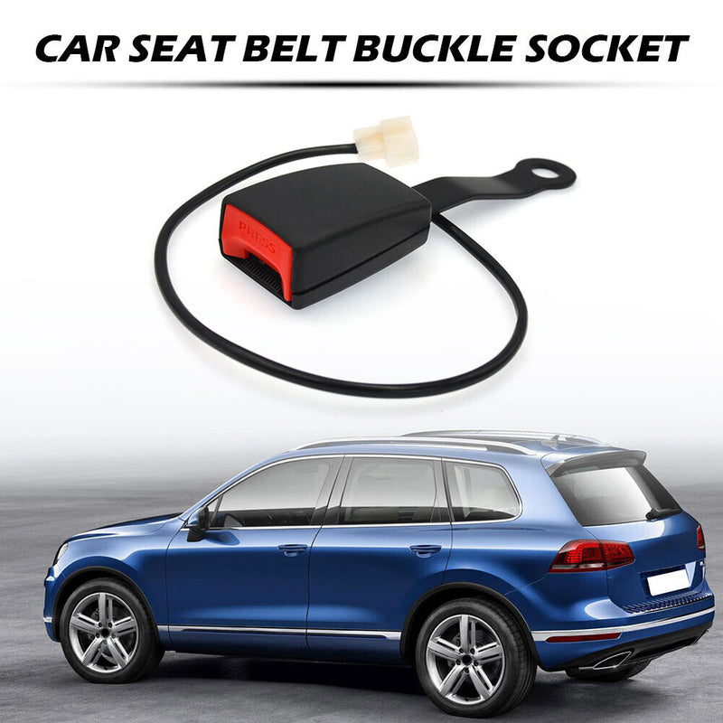 Car Seat Belt Lock Auto Safety Seatbelt Buckle Socket Plug Connector Accessories