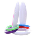 PVC Inflatable Easter Bunny Hat Ring Toss Toys Kids Game (Pink Rabbit Ear)