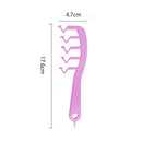 Z Shape Hair Slit Comb Curly Bangs Styling Tool Hair Brush Women Accessorie