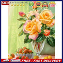 5D Diamond Painting Kit Flowers Full Round Drill Rhinestone DIY Wall Art Craf