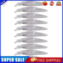 10pcs 8.9cm 12g Artificial Fishing Lure Transparent Embryo Body Hard Baits Set