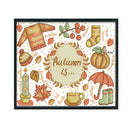 Cross-Stitch Kits Printed Canvas Autumn Embroidery DIY 14CT Stamp (J365)
