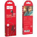 HOCO M61 3.5mm Line Control Stereo In-Ear Single Side Earphone w/ MIC for Phone
